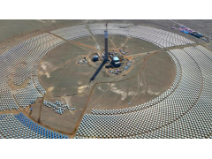 金塔中光太阳能10万千瓦光热工程镜体安装已完成14059面