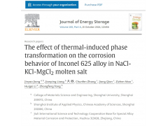 上海大学CAST团队联合上海应物所：首次发现“热诱导相变”是造成合金熔盐腐蚀的关键因素