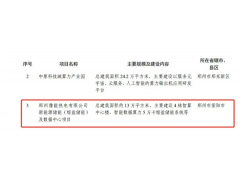 含5万卡熔盐储能项目，2025年河南省1037个重点建设项目名单出炉